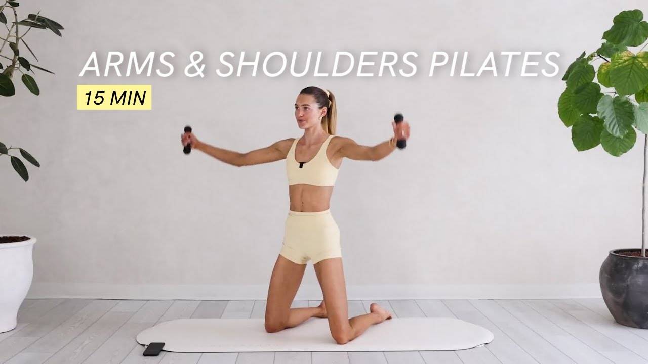 15 Min Toning Upper Body Pilates | Sculpted Arms & Shoulders | Day 3 Challenge