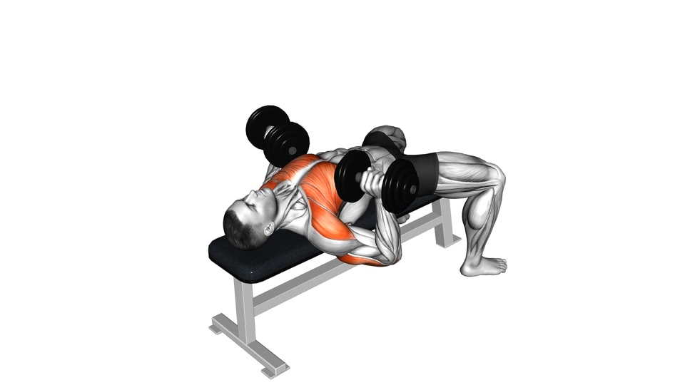 哑铃卧推 | Dumbbell Bench Press