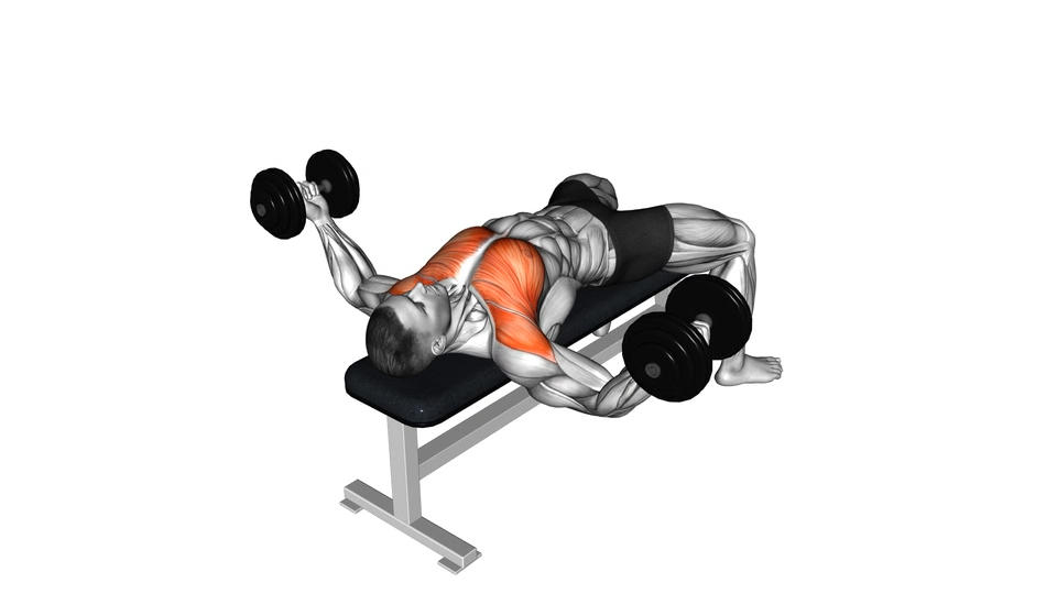 平板哑铃飞鸟 | Fly