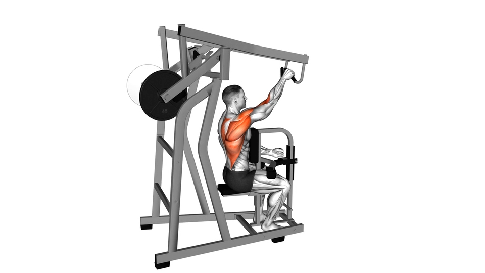 单臂高位划船 | Lever One Arm Lateral High Row