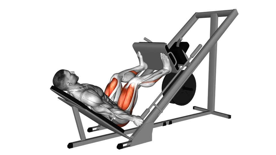 倒蹬 ｜ Sled 45° Leg Wide Press