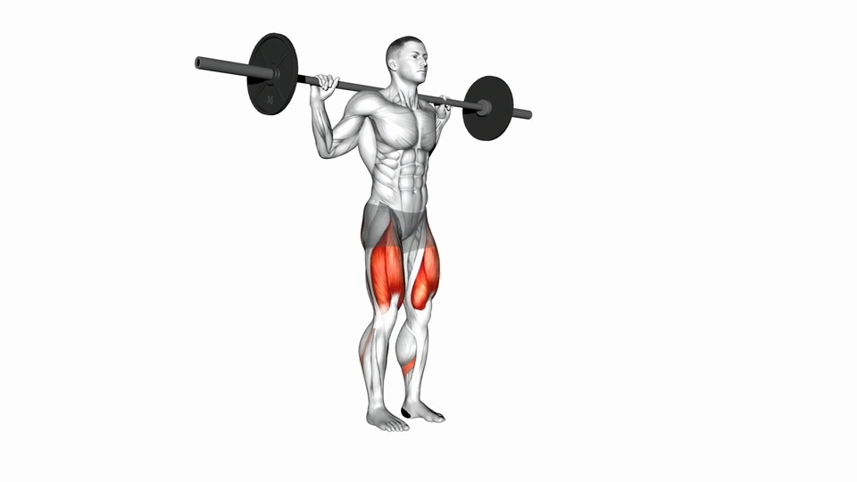 杠铃弓箭步 | Lunge