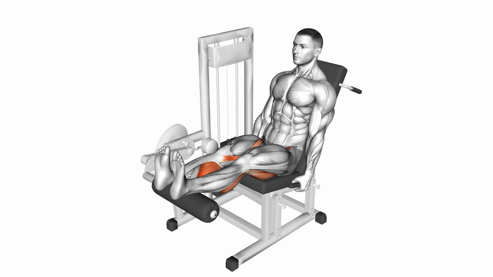 坐姿腿弯举 | Lever Seated Leg Curl