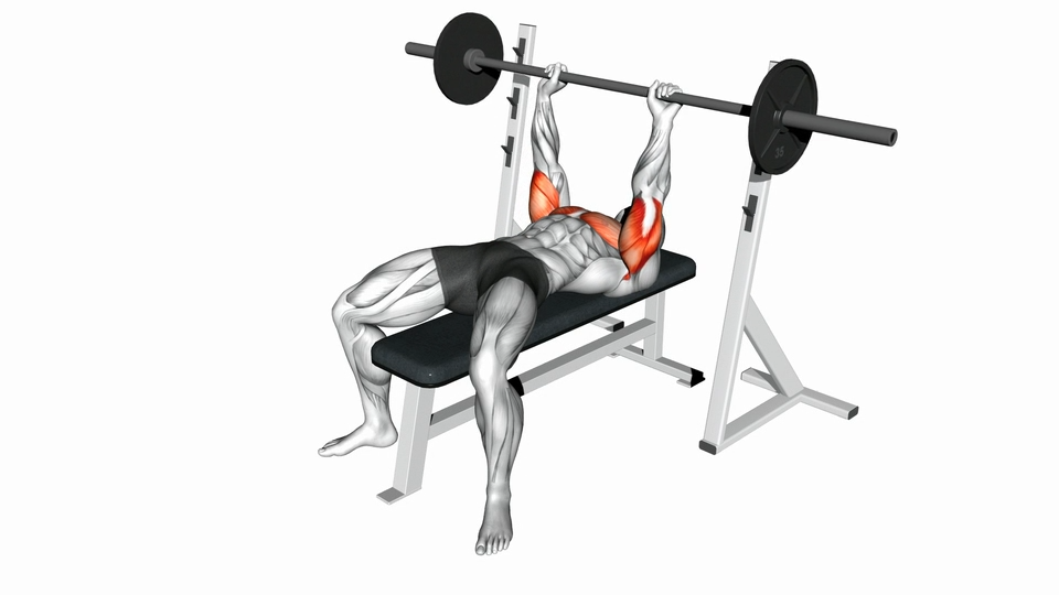 窄握卧推 | Close-Grip Bench Press