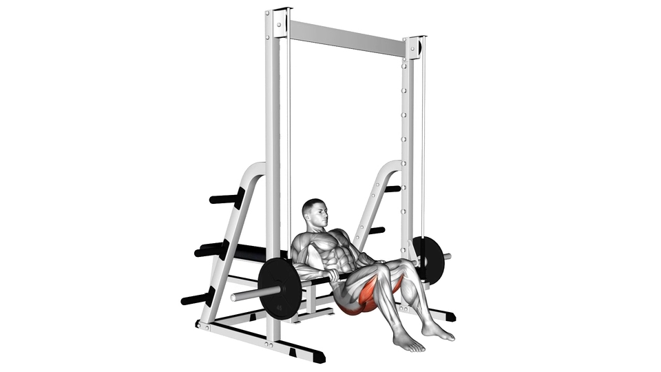 史密斯臀推 | Smith Hip Thrust