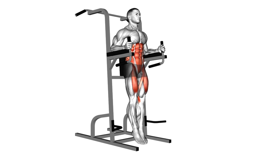 船长椅直腿抬高 | Captains Chair Straight Leg Raise