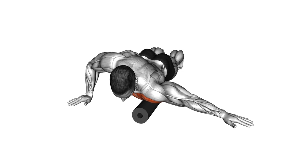 胸部泡沫轴松解 | Roll Front Shoulder and Chest Lying on Floor