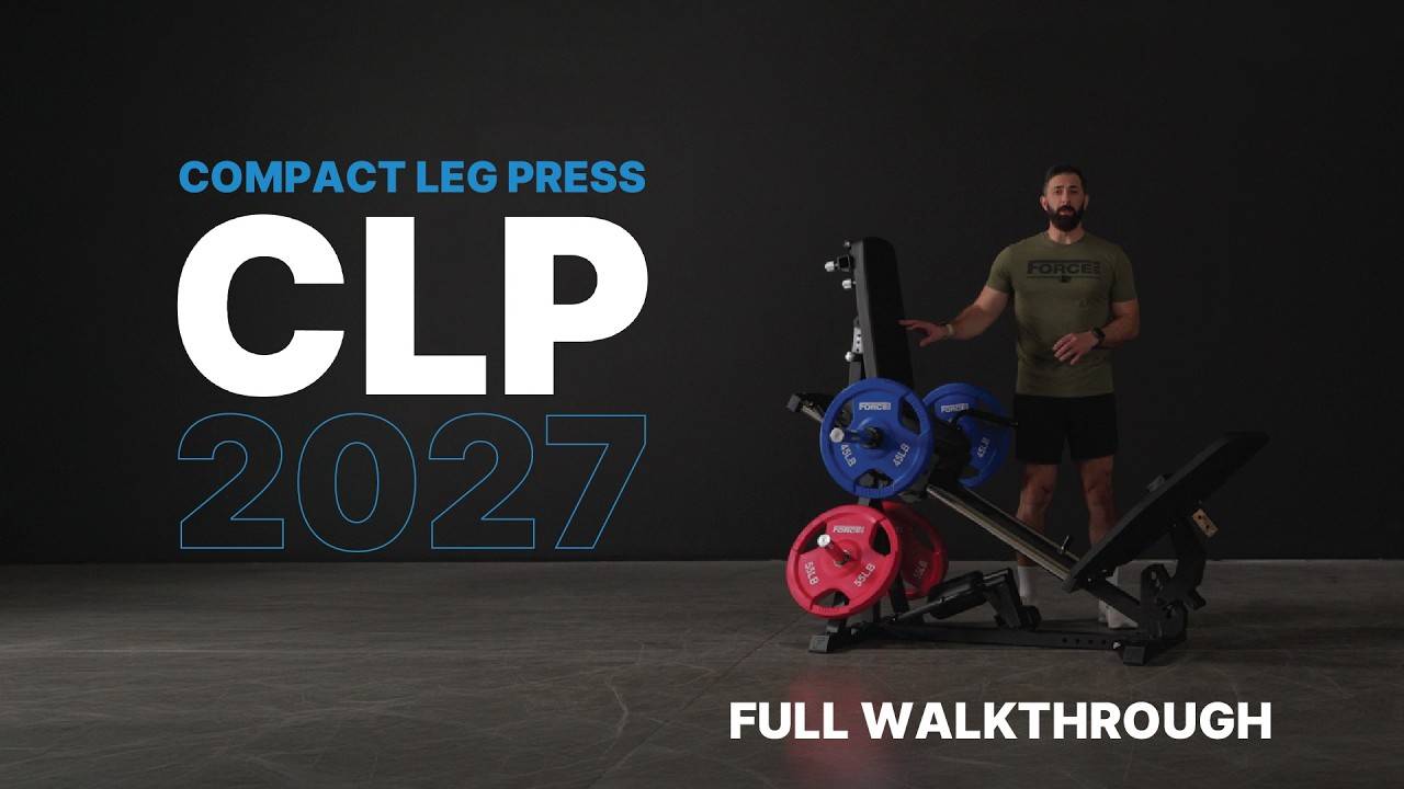 Force USA Compact Leg Press 2027 | Walkthrough